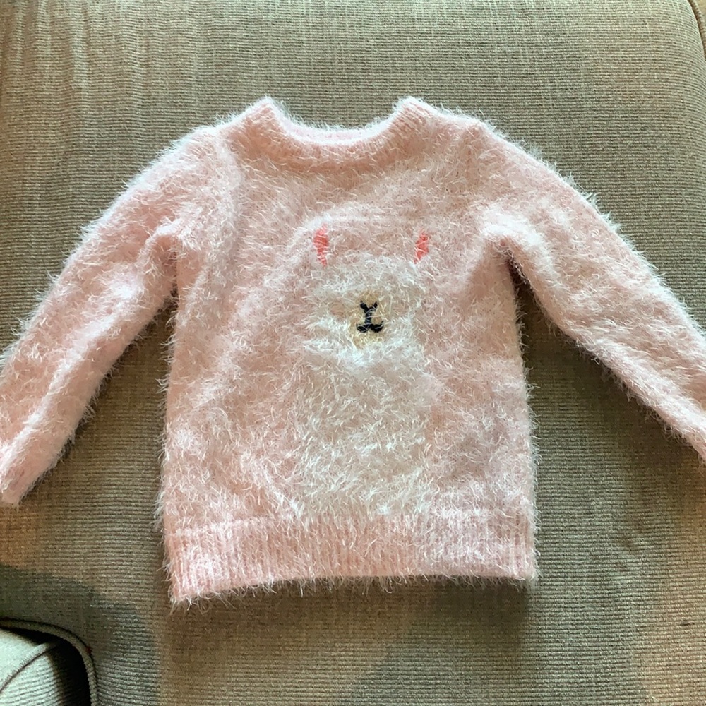 Fuzzy Cat & Jack sweater